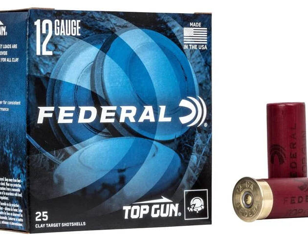 Federal Top Gun 12 Gauge Ammo 2-3/4" 1 oz #7.5 Shot 25 Round Case - TG121 7.5