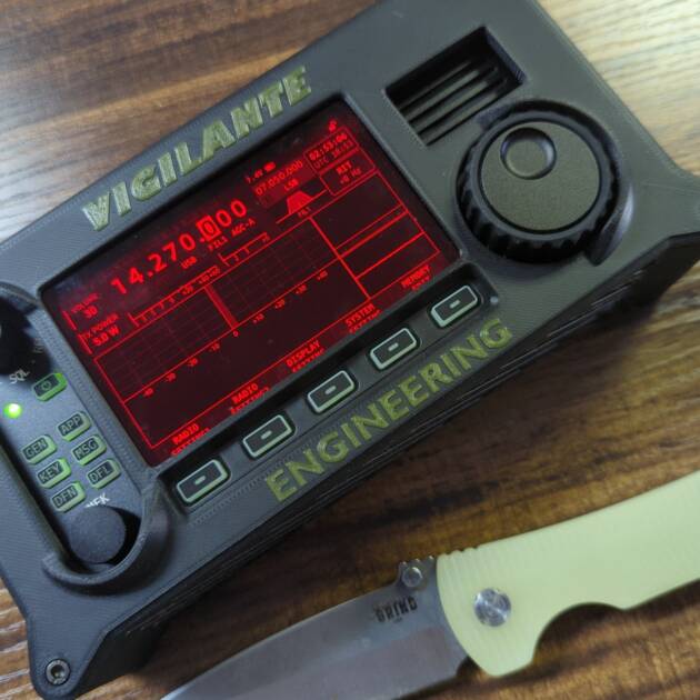 Vigilante Engineering Xiegu 6100 Case