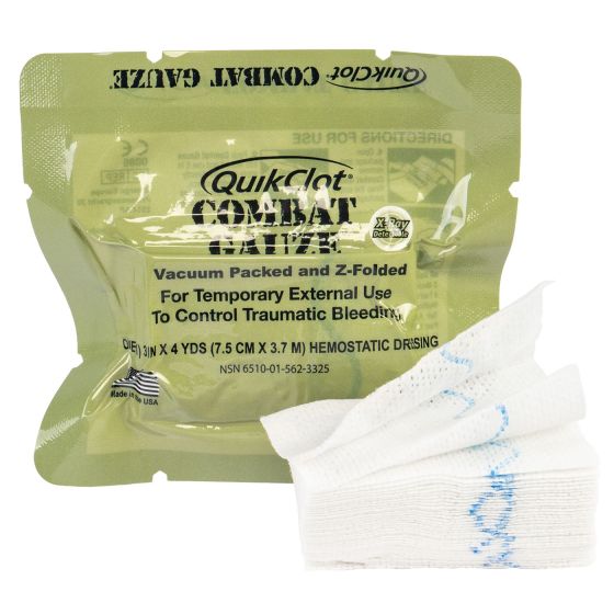 QuikClot Z-Fold Vacuum Packed Combat Gauze - Image 5