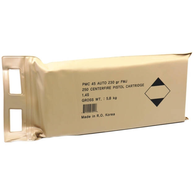 PMC Bronze 45 ACP Auto Ammo 230 Grain Full Metal Jacket - 45A-BP