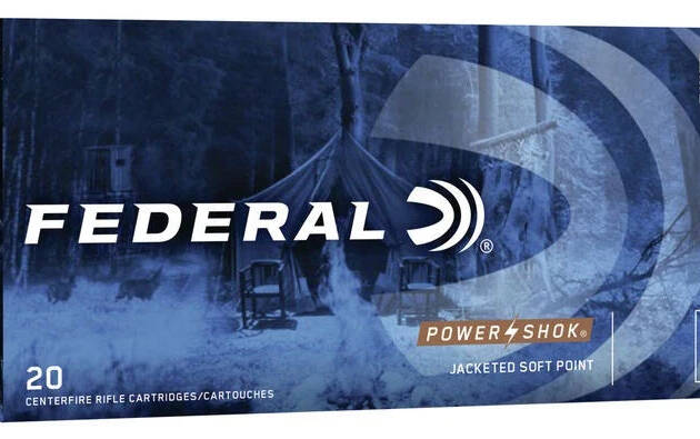 Federal 300 AAC Blackout Ammunition Power Shok 150 Grain Soft Point 20 Rounds - F300BLKB