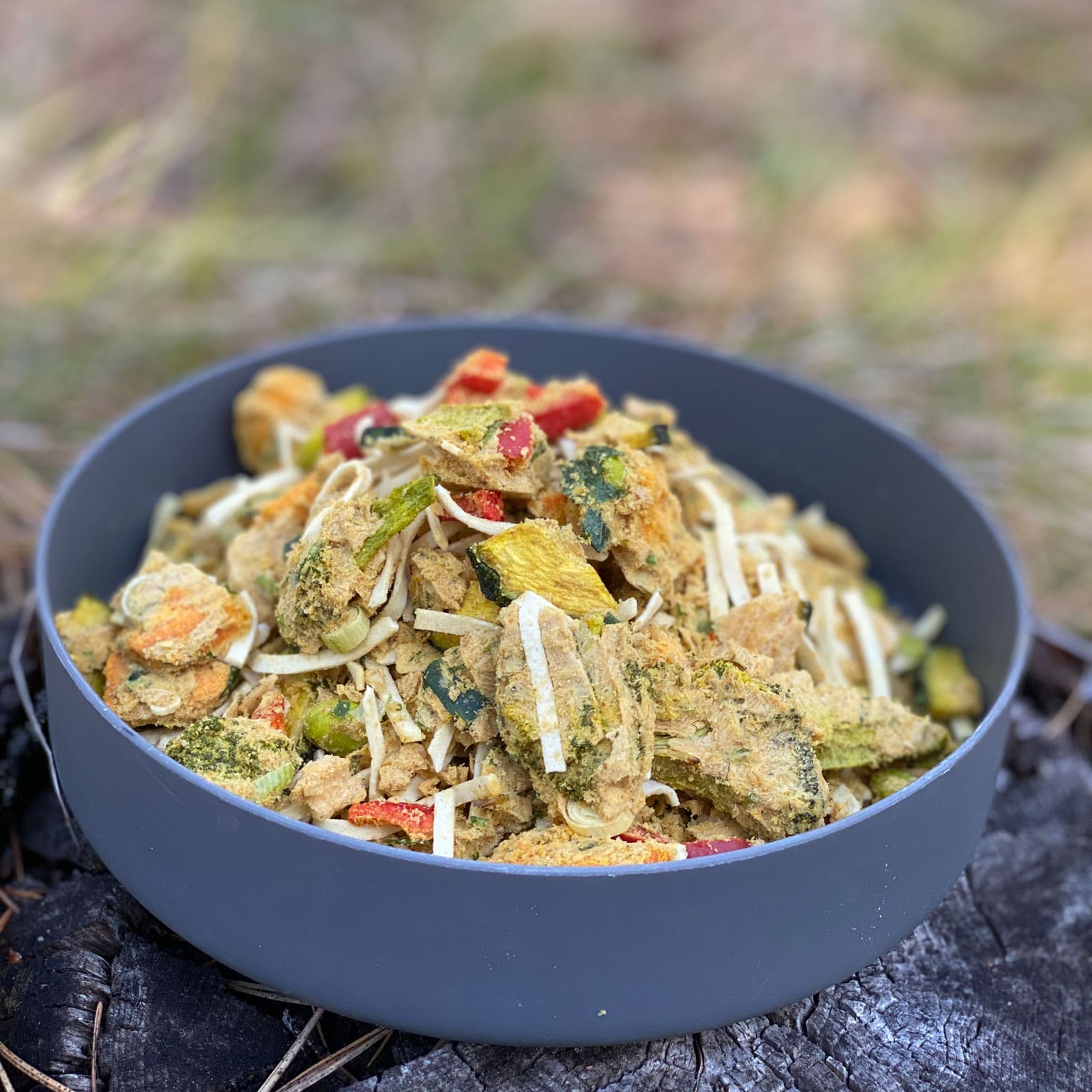 Thai Peanut Curry with Roasted Vegetables and Rice Noodles - Image 3