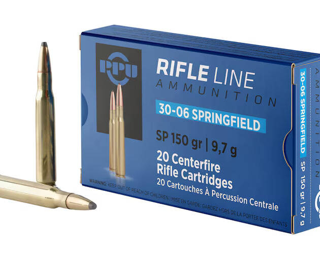 PPU 30-06 Springfield Ammo 150 Grain Soft Point - PP30061