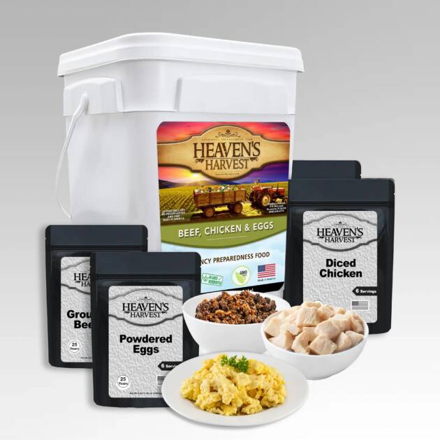 Heaven's Harvest Protein Bucket