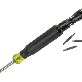 Klein Tools 32328 Precision Screwdriver, 27-in-1 Multi-Bit Screwdriver, Bits for Apple Product Repair, Rare-Earth Magnet, Electronic Repair                 