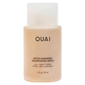 OUAI Detox Shampoo Travel Size - Clarifying Shampoo for Build Up, Dirt, Oil, Product and Hard Water - Apple Cider Vinegar & Keratin for Clean, Refreshed Hair - Sulfate-Free Hair Care (3 oz)                 