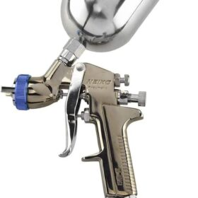 NEIKO 31213A Air Spray Paint Gun, HVLP with Gravity Feed, 1.3 MM Nozzle, 600 CC Capacity, Spray Gun Paint Sprayer for Walls, Automotive, Home Improvement                 