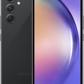 SAMSUNG Galaxy A54 5G | 128GB | 6.4 Fluid Display Screen | Hi Res Camera | 5,000 mAH huge Battery| US Version | 2023 Model | Unlocked Android Smartphone | Awesome Black (Renewed)                 