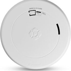 First Alert Combination Smoke & Carbon Monoxide Alarm, 10-Year Sealed Battery Detector with Slim Profile Design, SMCO210, 1-Pack                 