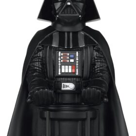 Exquisite Gaming: Star Wars: Darth Vader - Original Mobile Phone & Gaming Controller Holder, Device Stand, Cable Guys, Licensed Figure (Multi-colored)                 