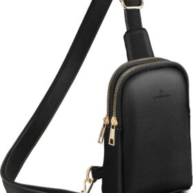 Small Sling Bag for Women, RFID Fanny Packs, Vegan Leather Crossbody Bags, Crossbody Purse Gift for Women                 