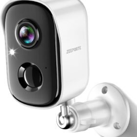 Security Cameras Wireless Outdoor, 2K Battery Powered WiFi Cameras for Home Security with AI Motion Detection, Color Night Vision, Spotlight, Siren, Waterproof, SD/Cloud Storage                 