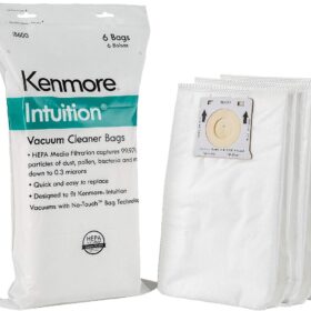 Kenmore IB600 HEPA Replacement Intuition Upright Vacuum Cleaner Bags for BU4022, BU4020, BU4018, BU4050, BU3040,White              