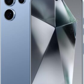 S24 Ultra Unlocked Phone 8GB+256GB Android Cell Phone 7 inch HD Screen Mobile Phone 108MP+48MP Camera 6800 mAh Extra Large Battery 5G Dual SIM (Titanium Blue)                 