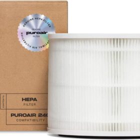 Genuine PuroAir 240 Replacement Filter - Replacement HEPA Filter for PuroAir 240 Purifier - Captures up to 99% of Pollen, Smoke, Pollen, Dust and Common Household Pollutants                 