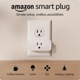 Amazon Smart Plug (newest model), Works with Alexa, Simple setup, endless possibilities                 