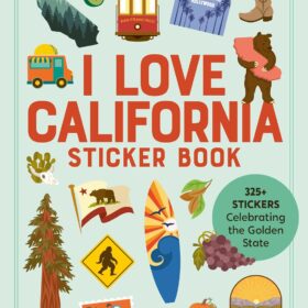 The California Sticker Book: 325+ Stickers Celebrating the Golden State (State of Mind Stickers)                 
