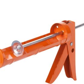 Bates- Caulking Gun, 10:1 Thrust Ratio, Orange, Caulking Tool Gun, Caulk Gun No Drip, Hand Caulking Guns, Silicone Gun, Caulking Gun Tool, No Drip Caulk Gun, Caulk Guns, Caulking Gun Dripless                 
