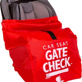 J.L. Childress Gate Check Bag for Car Seats - Car Seat Travel Bag - Fits All Car Seats, Infant Carriers & Booster Seats - Car Seat Bag for Air Travel                 