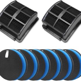 Filter Kit for Bissell 2998 Multiclean Lift-Off Pet Vacuum, Fit for Bissell 2998 2999 3125W 2849 3000 3057 2849 28524 2920 3059 3399 2852 31269 Vacuum, Part 1625641              