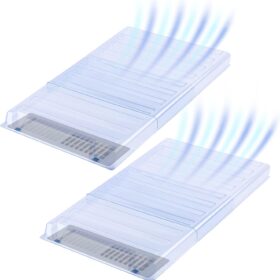 Under Furniture Magnetic Vent Extender, 1.5mm Thick Heavy Duty Premium Material, Fits Floor Registers 10