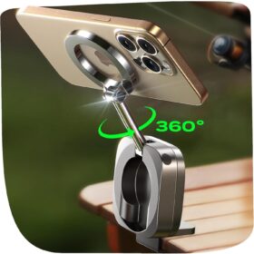 LISEN Airplane Phone Holder Travel Essentials for MagSafe Accessories, Handsfree for MagSafe Phone Stand Plane Travel Essentials for Women Flying Travel Accessories Long Flight Must Haves for iPhone                 