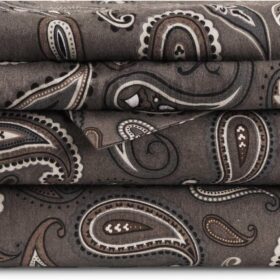 SUPERIOR Premium Cotton Flannel Sheets, All Season 100% Brushed Cotton Flannel Bedding, 4-Piece Sheet Set with Deep Fitting Pockets - California King, Charcoal                 