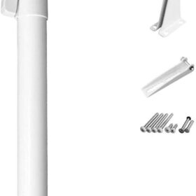 Touch 'n Hold Smooth - Heavy Duty Door Closer System (White)