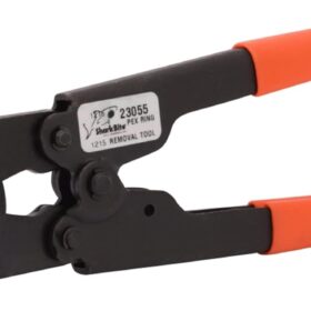 SharkBite PEX Crimp Ring Removal Tool, 1/2, 3/4 and 1 Inch Copper Crimp Rings, Orange Handles, Plumbing Fittings, 23055