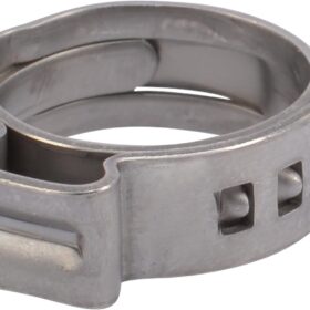 SharkBite 1/2 Inch Clamp Ring, Pack of 100, Stainless Steel Plumbing Fitting, PEX Pipe, PE-RT, UC953CP100