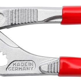 KNIPEX - Pliers Wrench, Chrome (86 03 180), Red