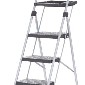 Cosco Max Steel Work Platform, Easy Fold One-Hand Lock, Convenient Project Trays, Stable & Secure, ANSI Rated 225 lbs, 10 Year Warranty              
