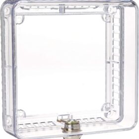 Genuine Honeywell Home CG510A Thermostat Guard, Small, Fits Thermostats 4.375H x 4.375W inches or smaller              